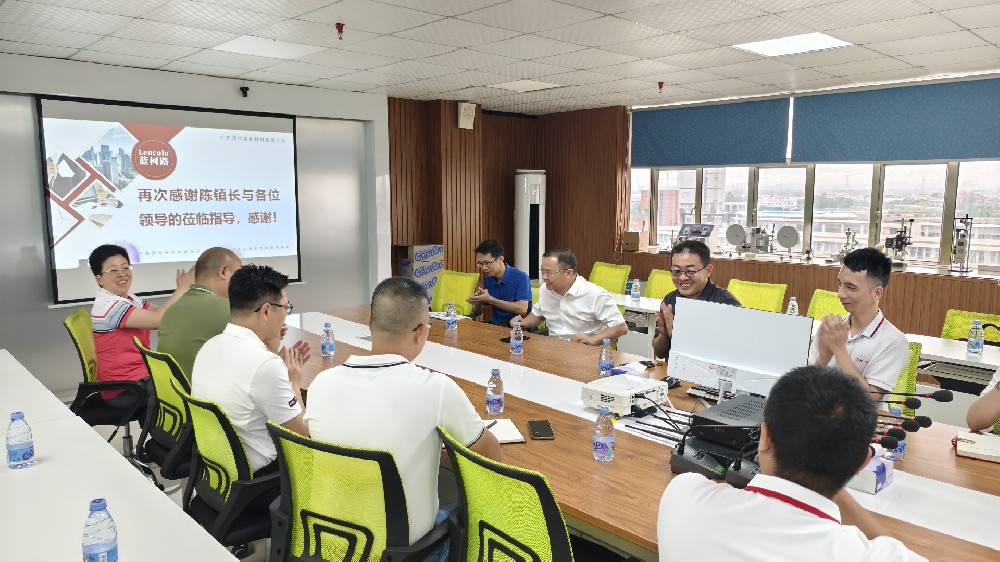 心系企業(yè)，情暖藍(lán)柯路——陳鎮(zhèn)長(zhǎng)及鎮(zhèn)領(lǐng)導(dǎo)團(tuán)隊(duì)親臨指導(dǎo)，共繪發(fā)展藍(lán)圖